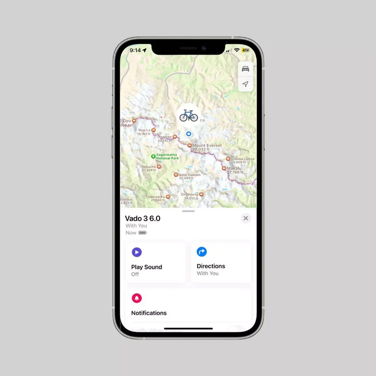 Built-In Apple Find My